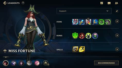 best sup for miss fortune